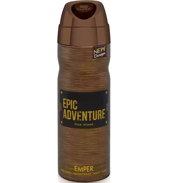 اسپری اپیک ادونچر امپر اصل خوشبو کننده بدن و لباس  200 میل | EMPER PERFUME SPRAY EPIC ADVENTURE Pour Homme 200ml